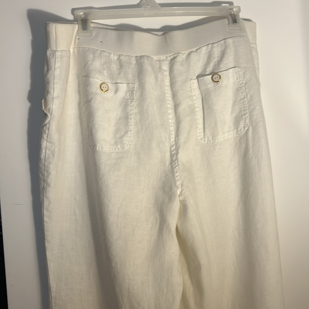 Womens White Casual Pants size 18 - Picture 6 of 10